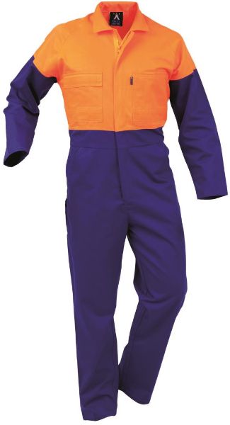 Picture of BISON OVERALL DAY ONLY POLYCOTTON ZIP